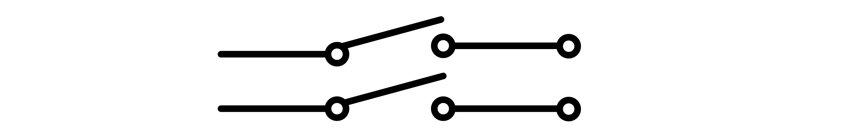 Figure 9: Double Pole Single Throw (DPST) Switch