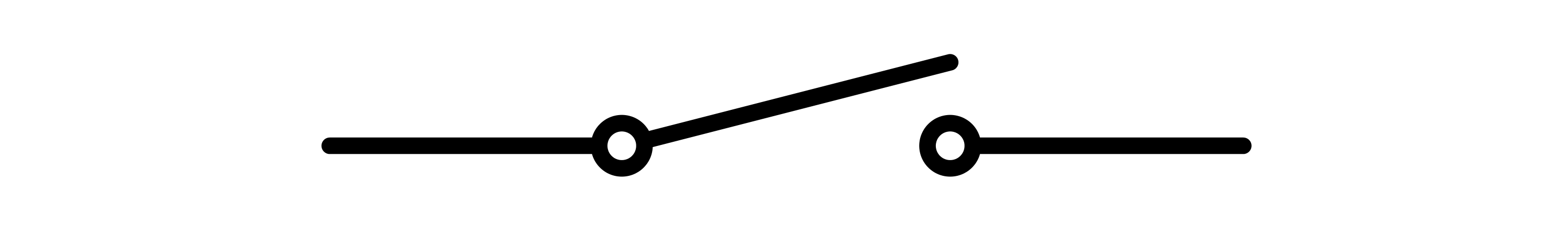 Figure 7: Single Pole Single Throw (SPST) Switch