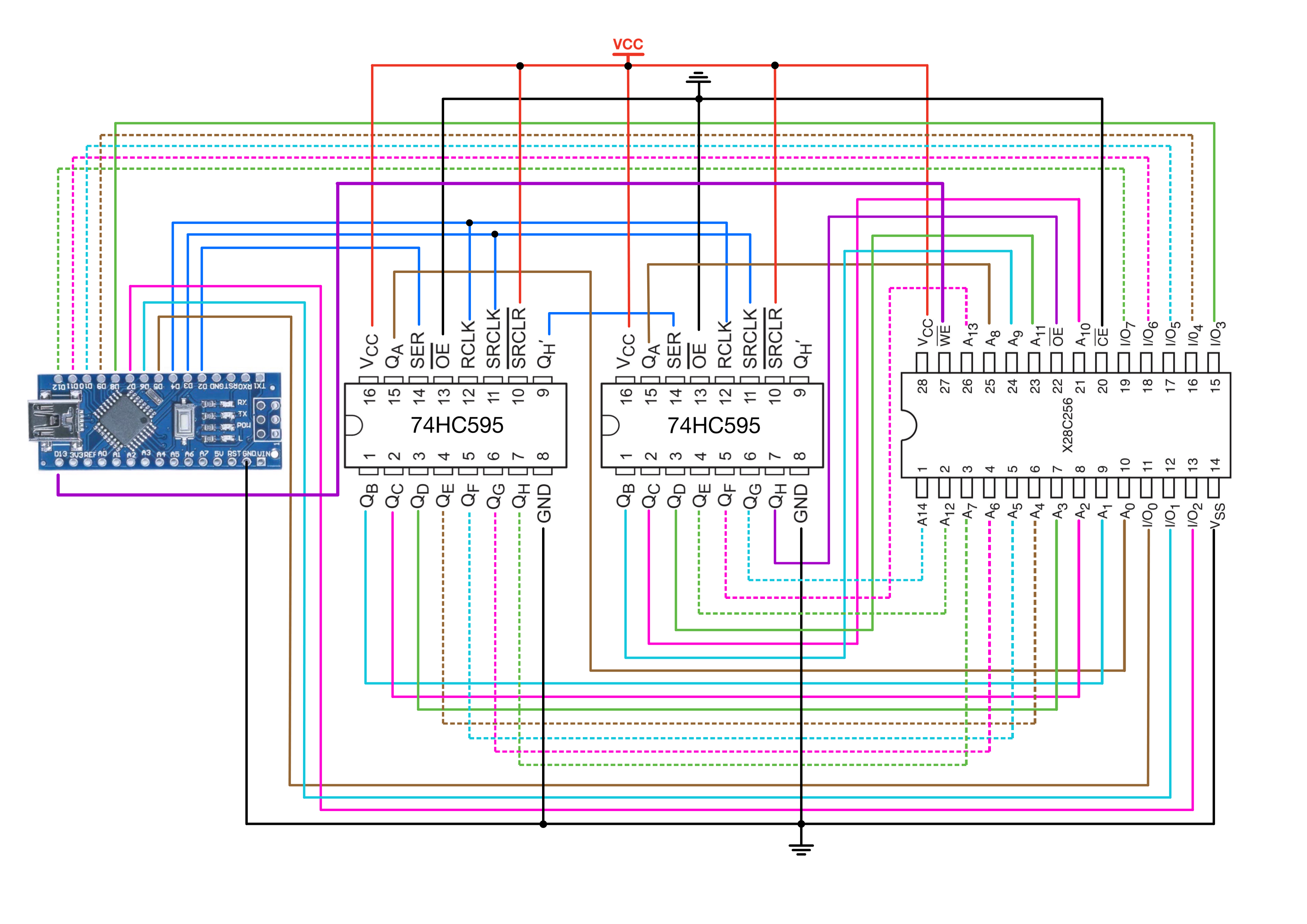 Figure 16: EEPROM Programmer Schematic